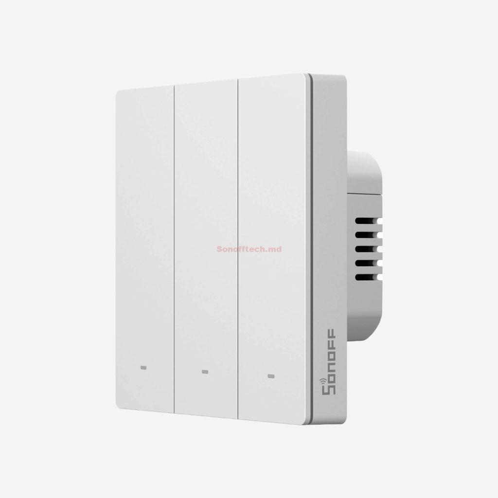Sonoff Matter Wi-Fi Smart Wall Switch SwitchMan M5 3-Gang, White