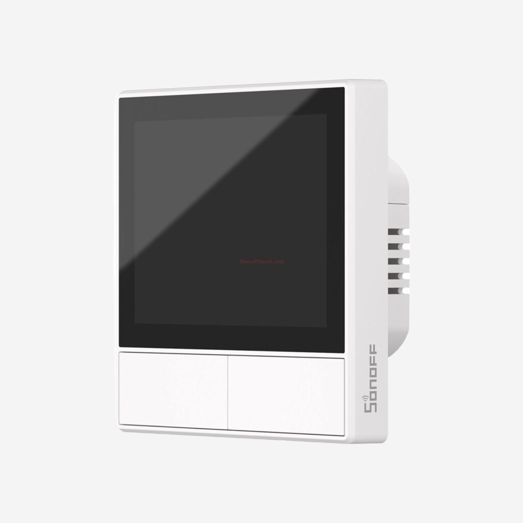 Sonoff Wi-Fi Dual-Channel Smart Scene Wall Switch NSPanel, White