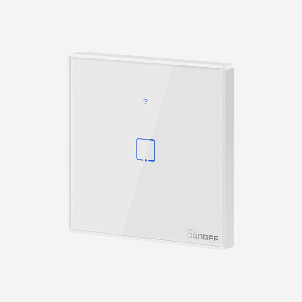 Sonoff TX Series 1-Gang White întrerupător Wi-Fi tactil