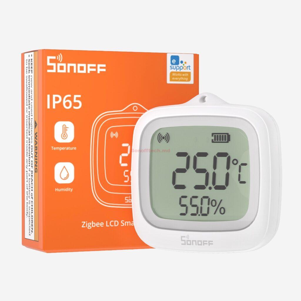 Sonoff Zigbee LCD Smart Temperature Humidity Sensor IP65 (SNZB-02WD)-5