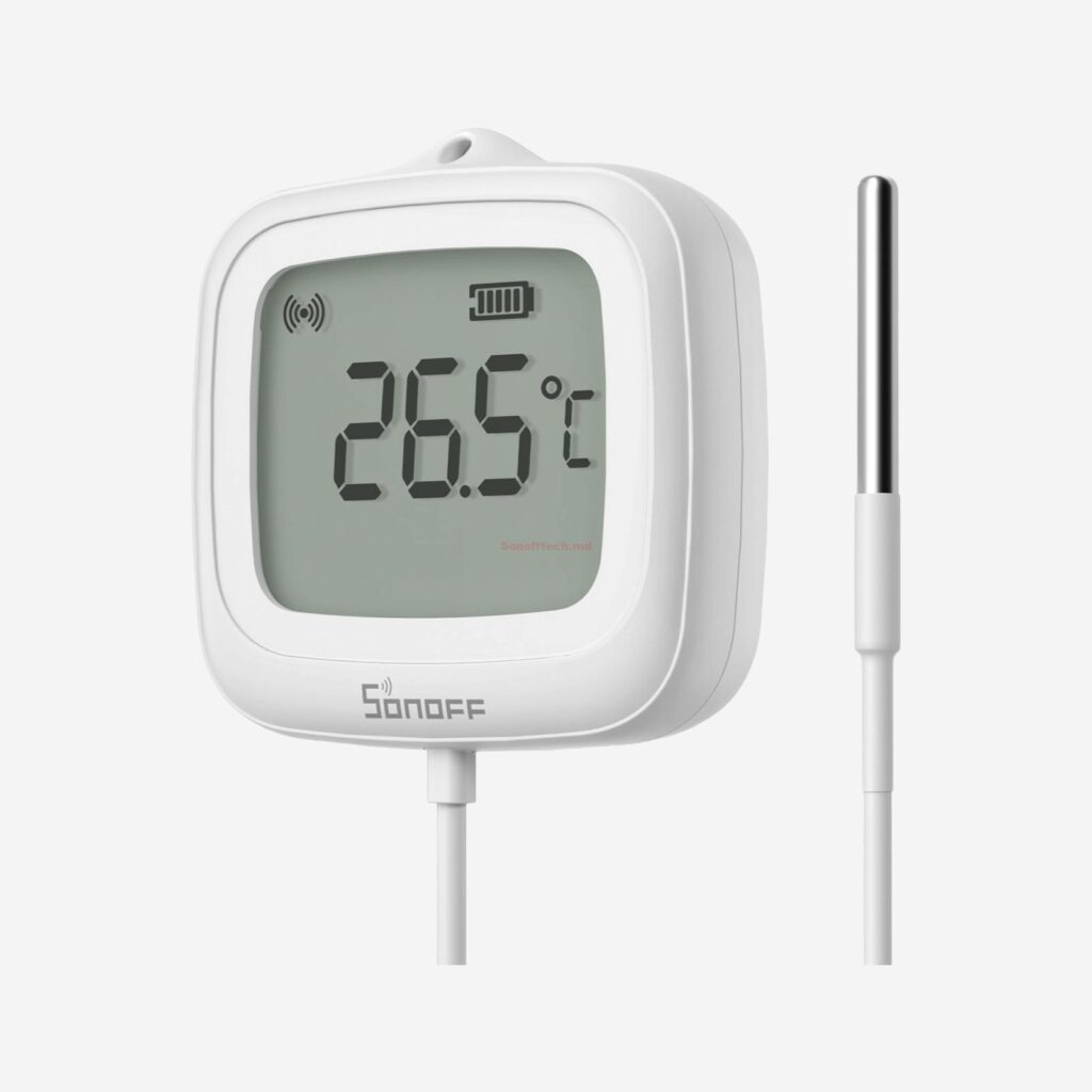 Sonoff SNZB-02LD termometru Zigbee IP65 cu sondă