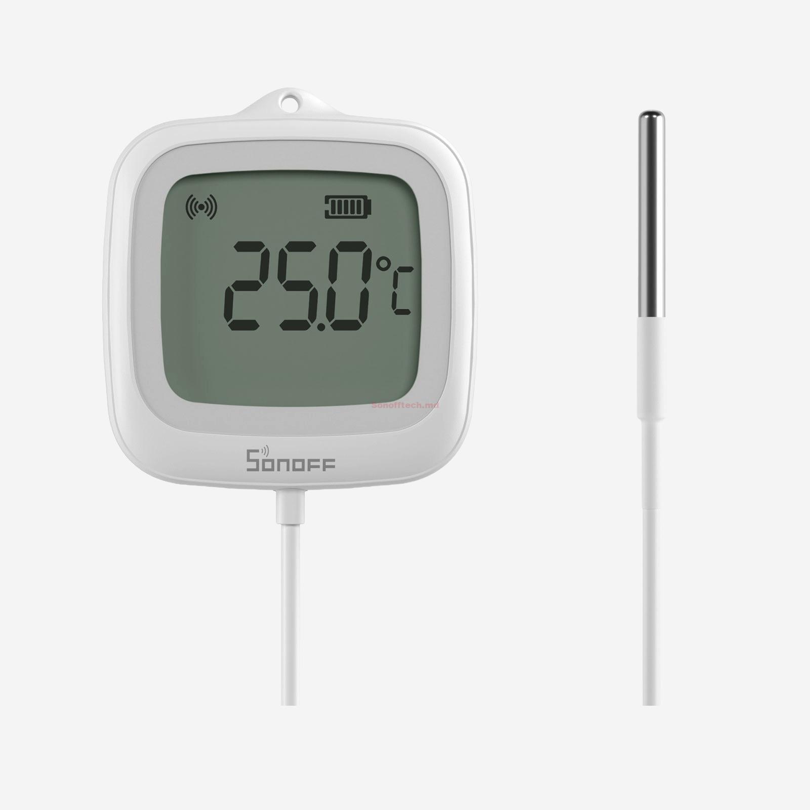 Sonoff Zigbee LCD Smart Thermometer IP65 (Probe Version) (SNZB-02LD)-2