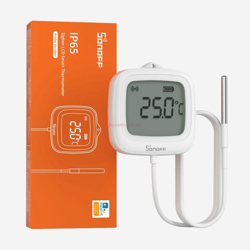 Sonoff Zigbee LCD Smart Thermometer IP65 (Probe Version) (SNZB-02LD)-4