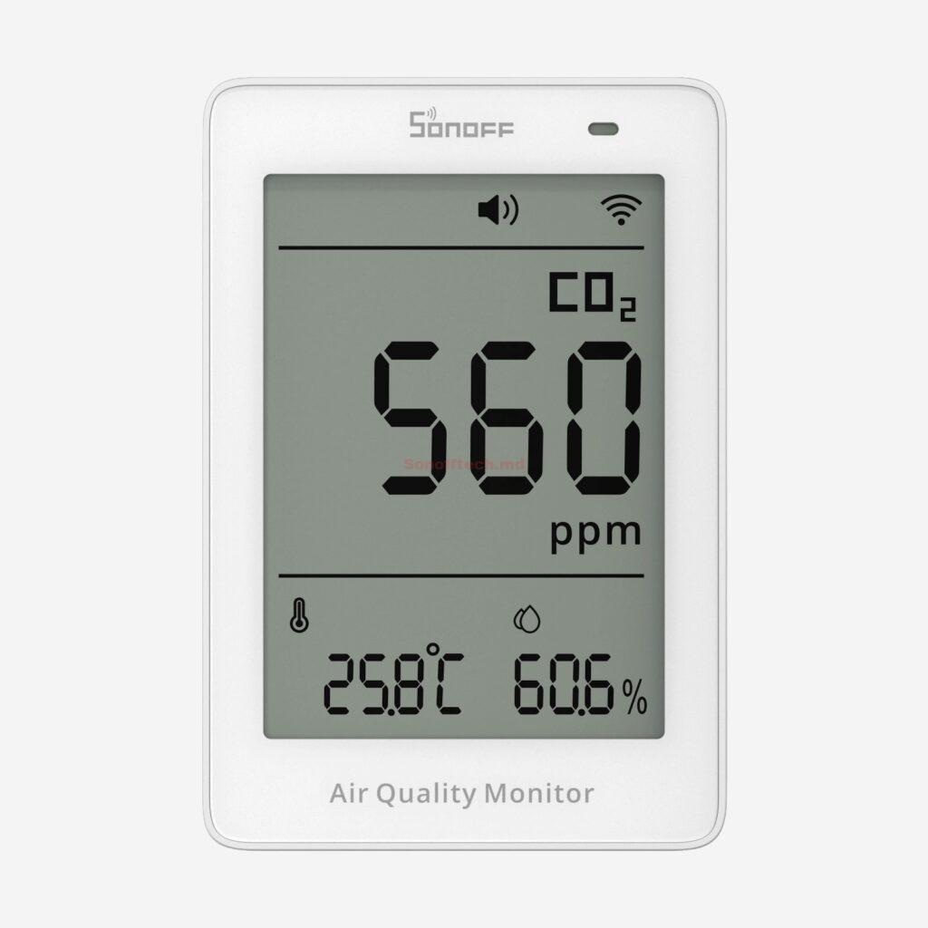 Sonoff Matter Over Wi-Fi Air Quality Monitor AirGuard CO2 (SAWF-08P)-2