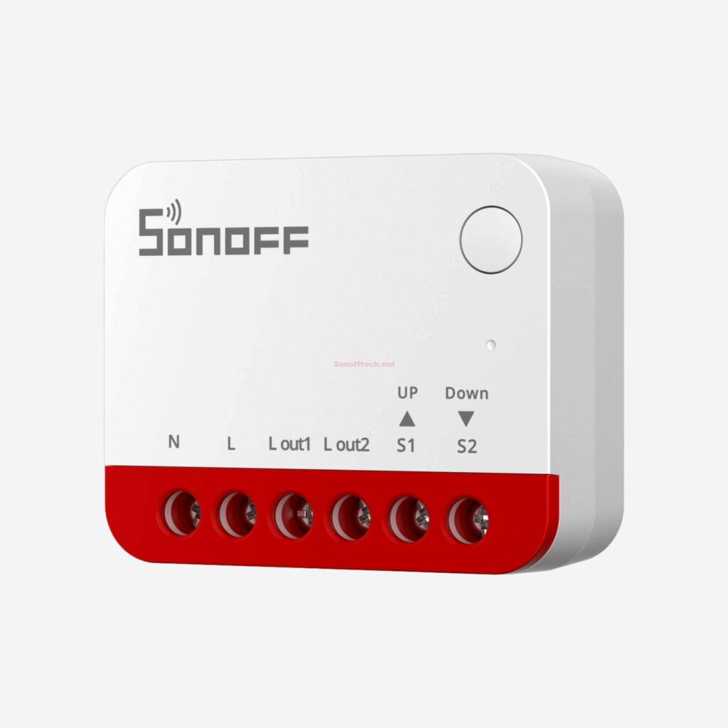 Sonoff MINI-ZBRBS releu Zigbee pentru rulouri