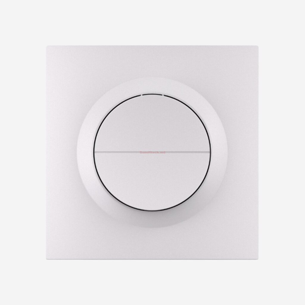 Sonoff MINI-ZB2GS-L-E întrerupător Zigbee 2-Gang fără nul