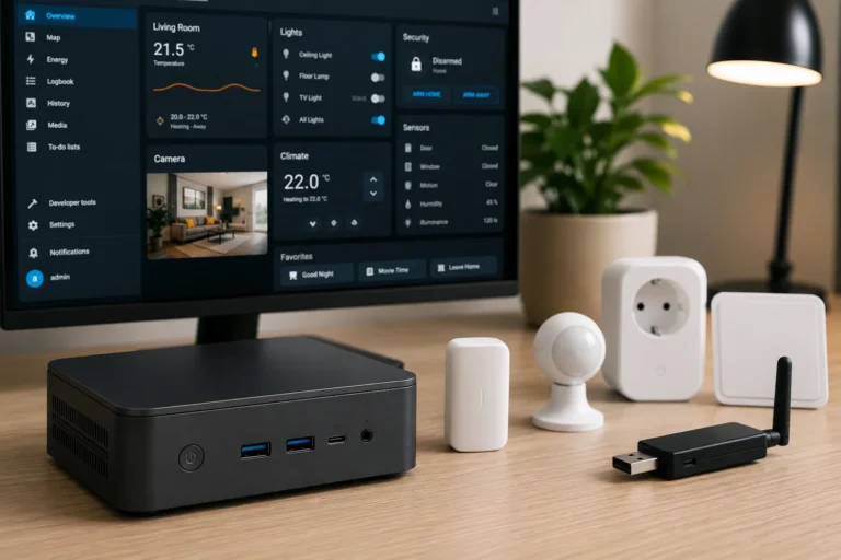 Cum se instaleaza Home Assistant pe un mini PC pentru automatizare smart home