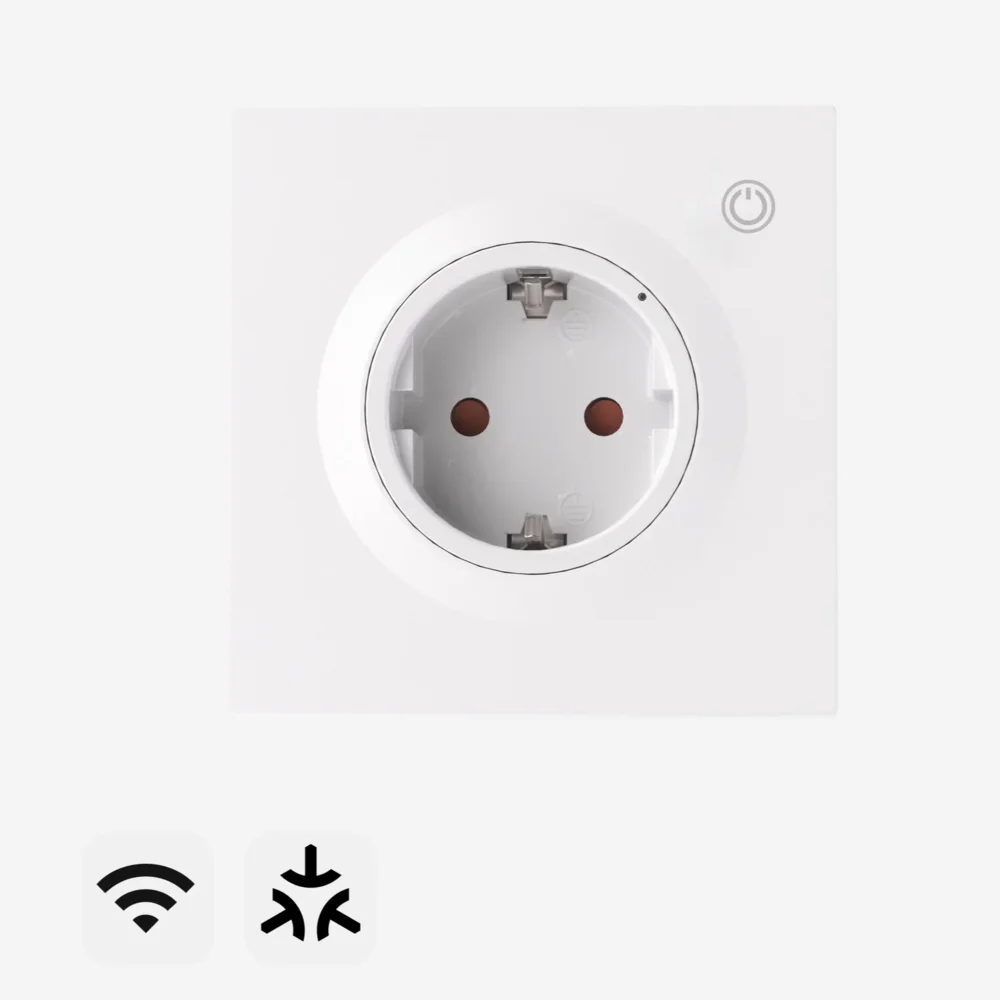 Sonoff WS01TPF-E priză Matter over Wi-Fi albă 16A