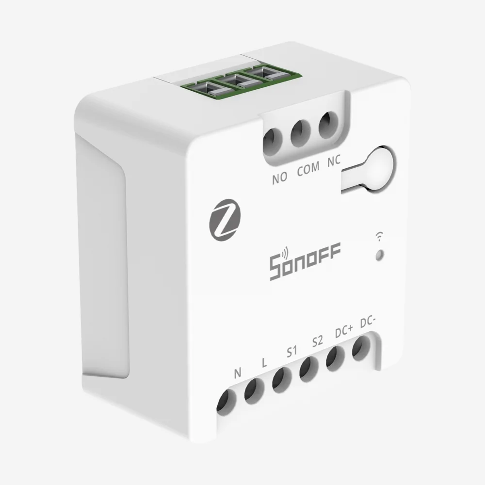 Releu Sonoff MINI-ZBD cu Zigbee și contact uscat, pentru integrare în sisteme smart home